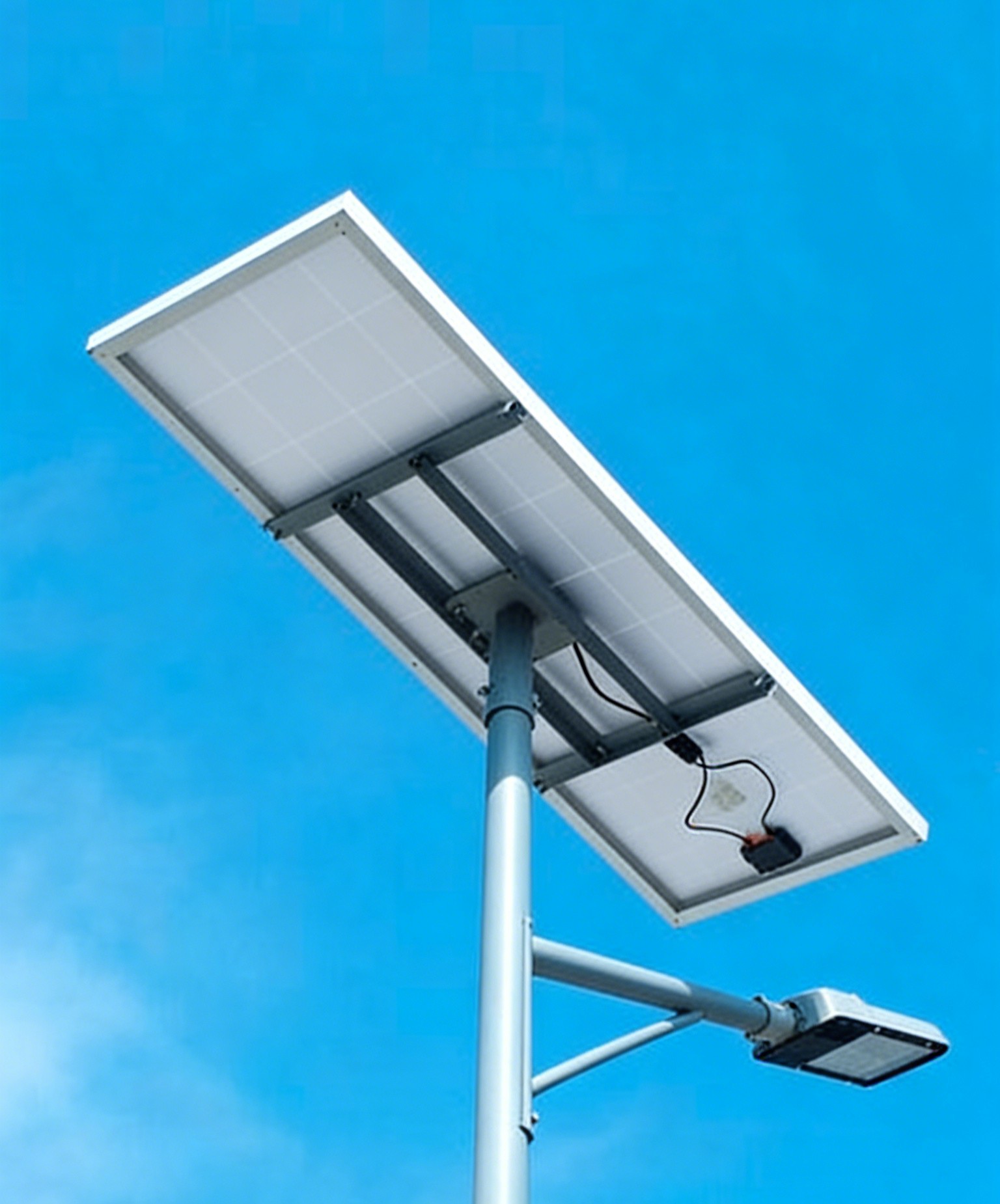 Application of solar street lights in a hospital in Chile Application of solar street lights in a hospital in Chile