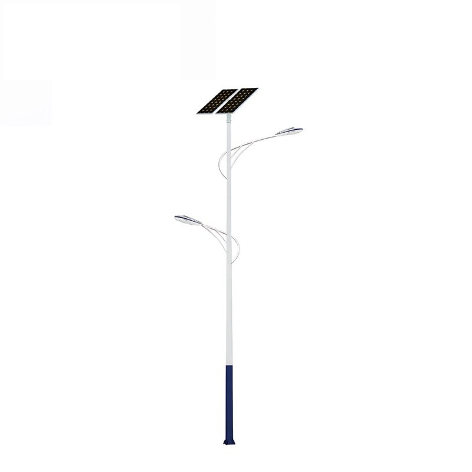 Dual LED arm, IP65 waterproof solar street light