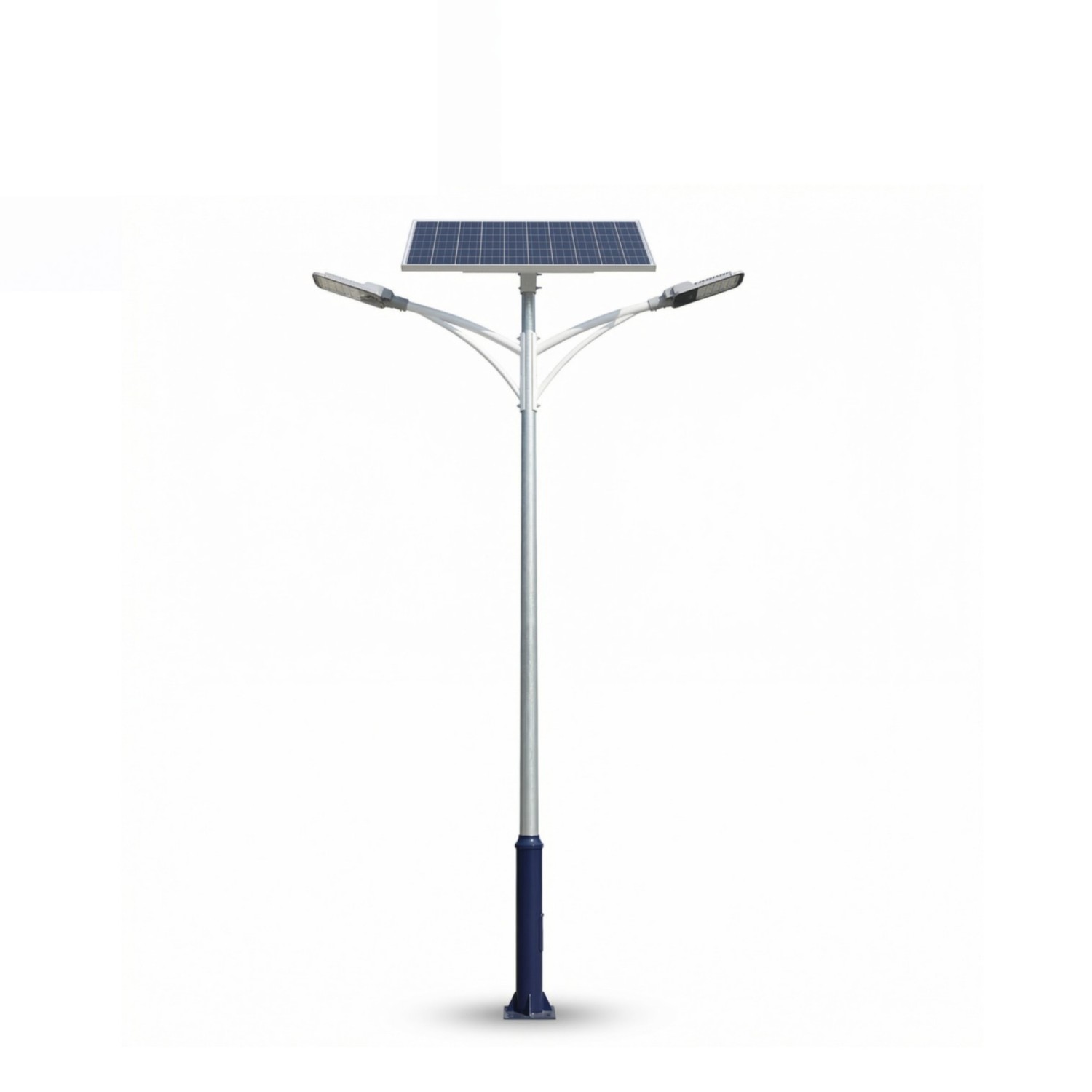 Split type dual arm, IP65 outdoor waterproof solar street light