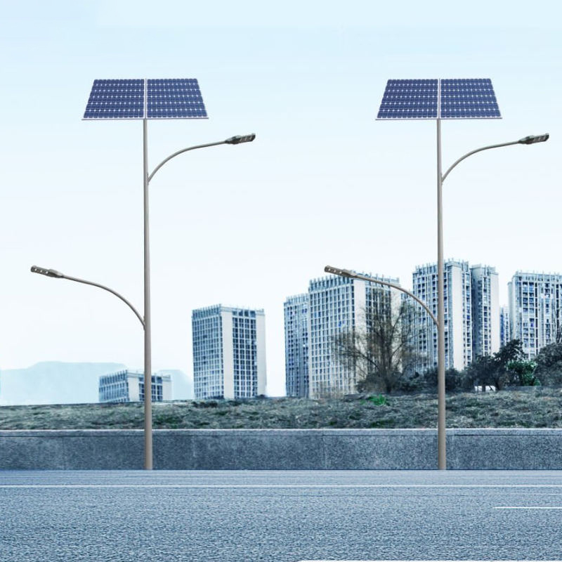 Aluminum alloy, IP65 split type LED solar street light