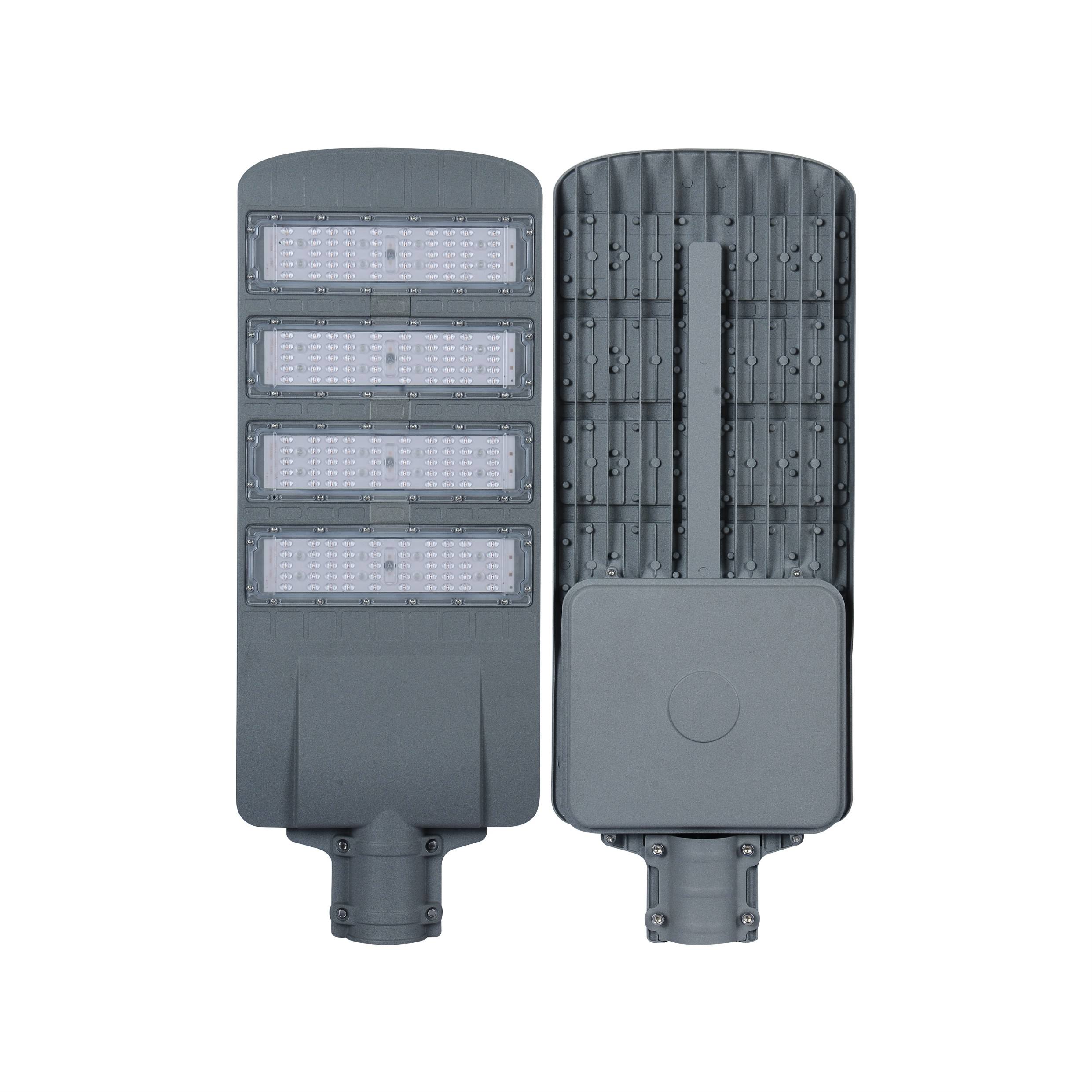 LED street light, 50W 100W 150W 200W, aluminum alloy shell, IP65 protection level