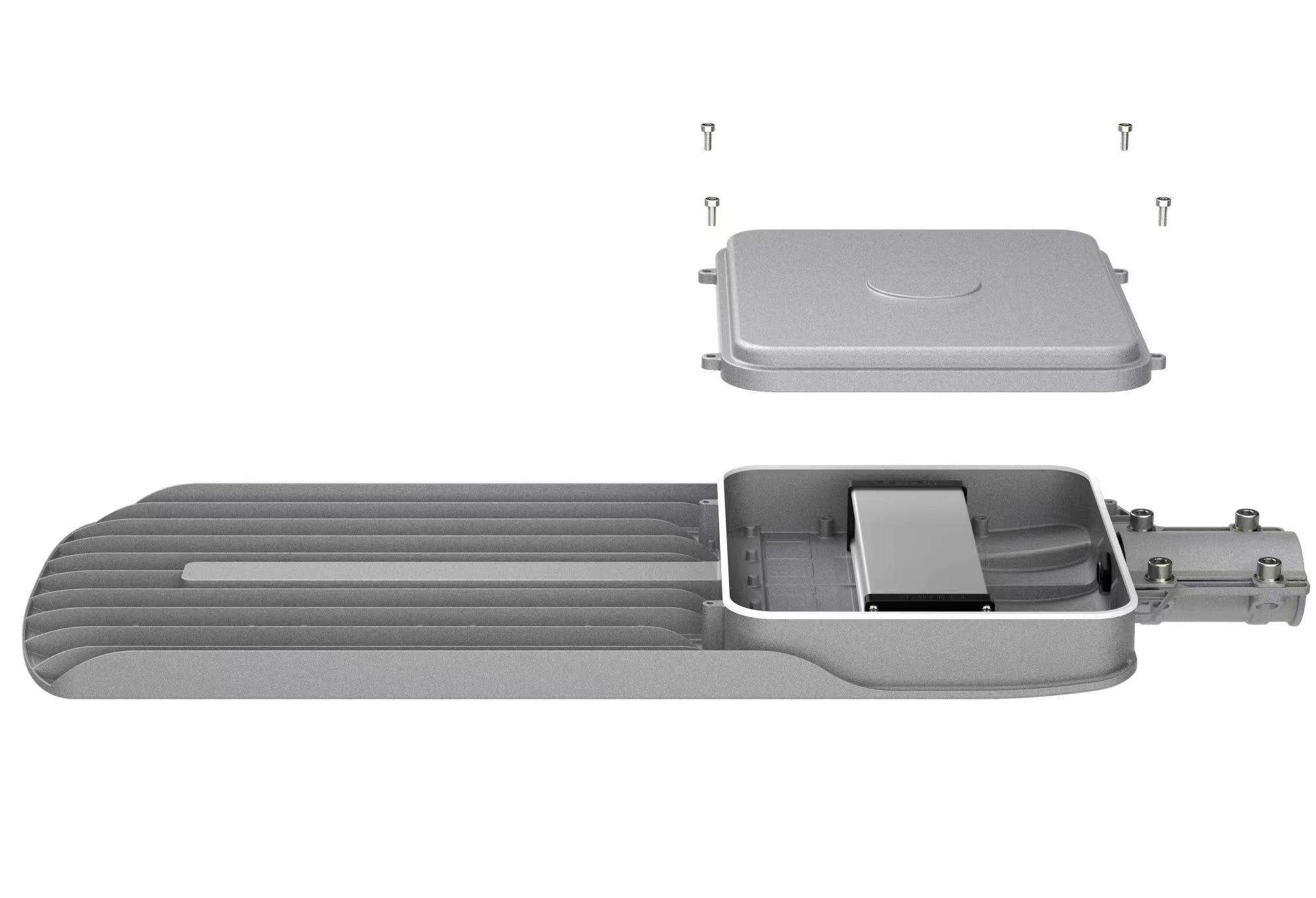 LED street light, 50W 100W 150W 200W, aluminum alloy shell, IP65 protection level
