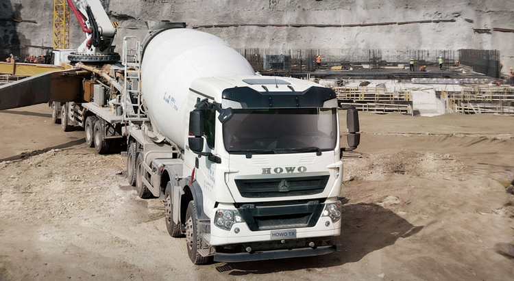 HOWO TX 8×4 Concrete Mixer Truck