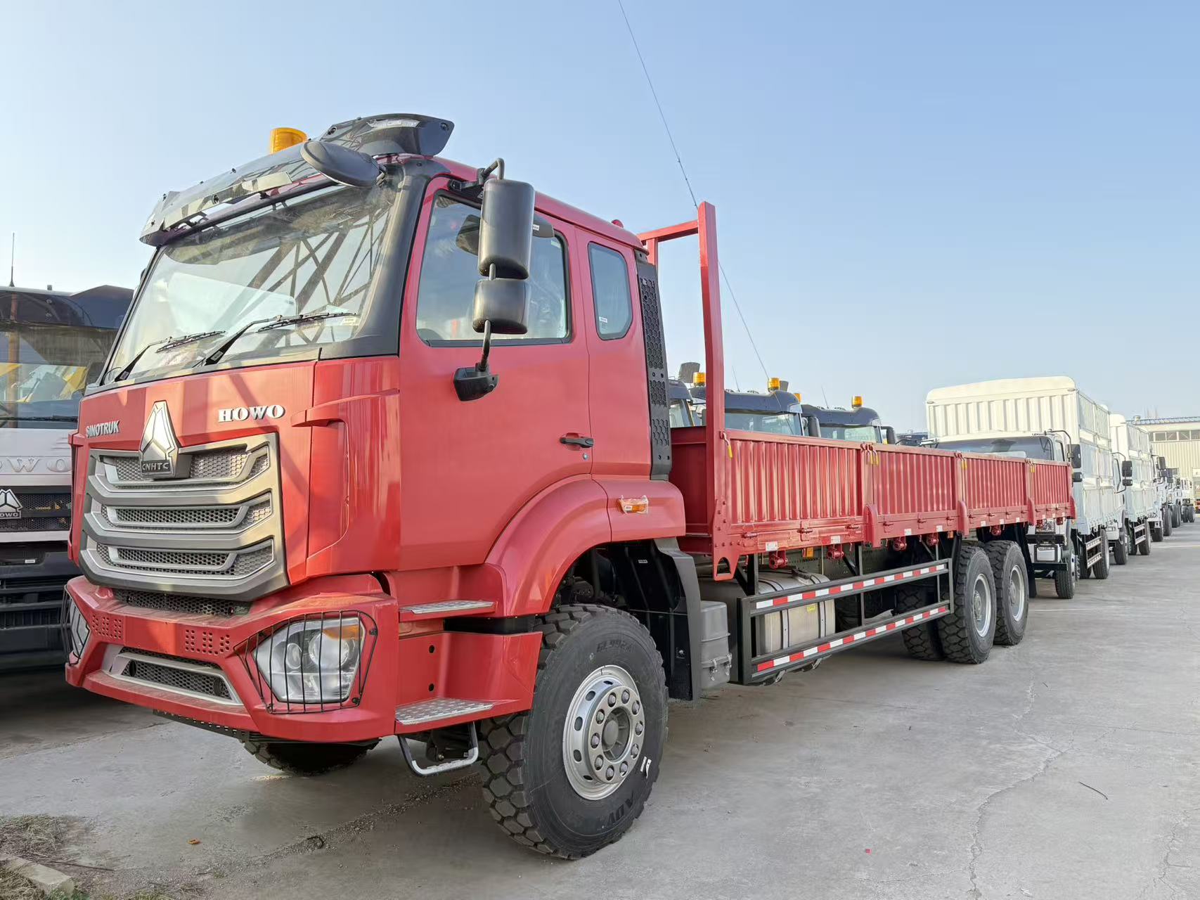 HOWO NX 6×4 Flatbed truck