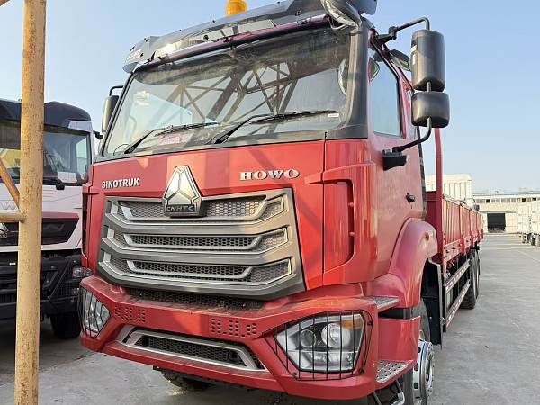 Flatbed truck front