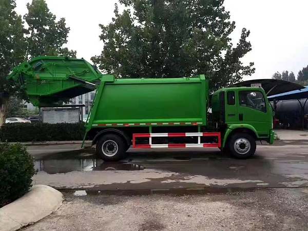 4×2compressed garbage truck