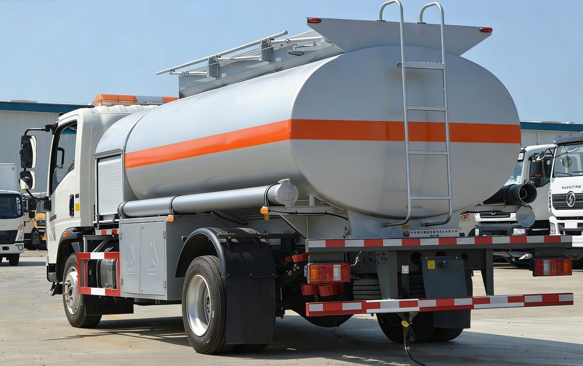 Light fuel tank truck