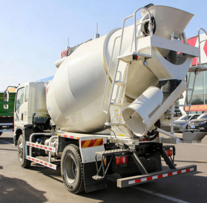 Light mixer truck