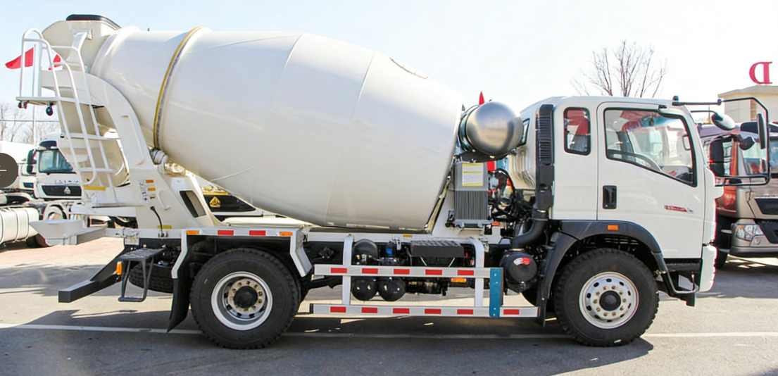 Light mixer truck