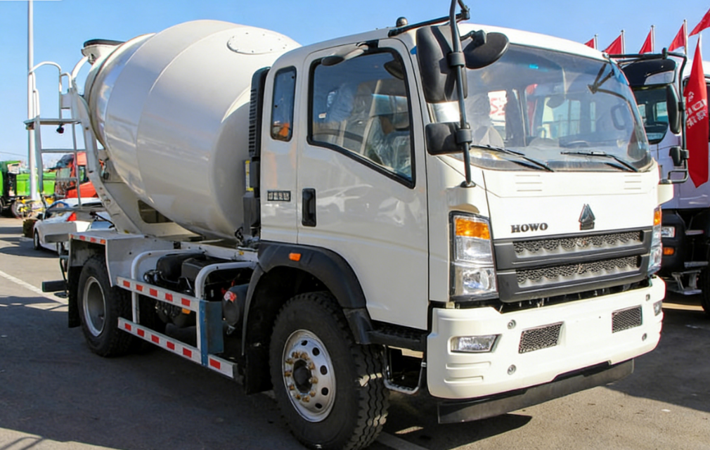 Light mixer truck