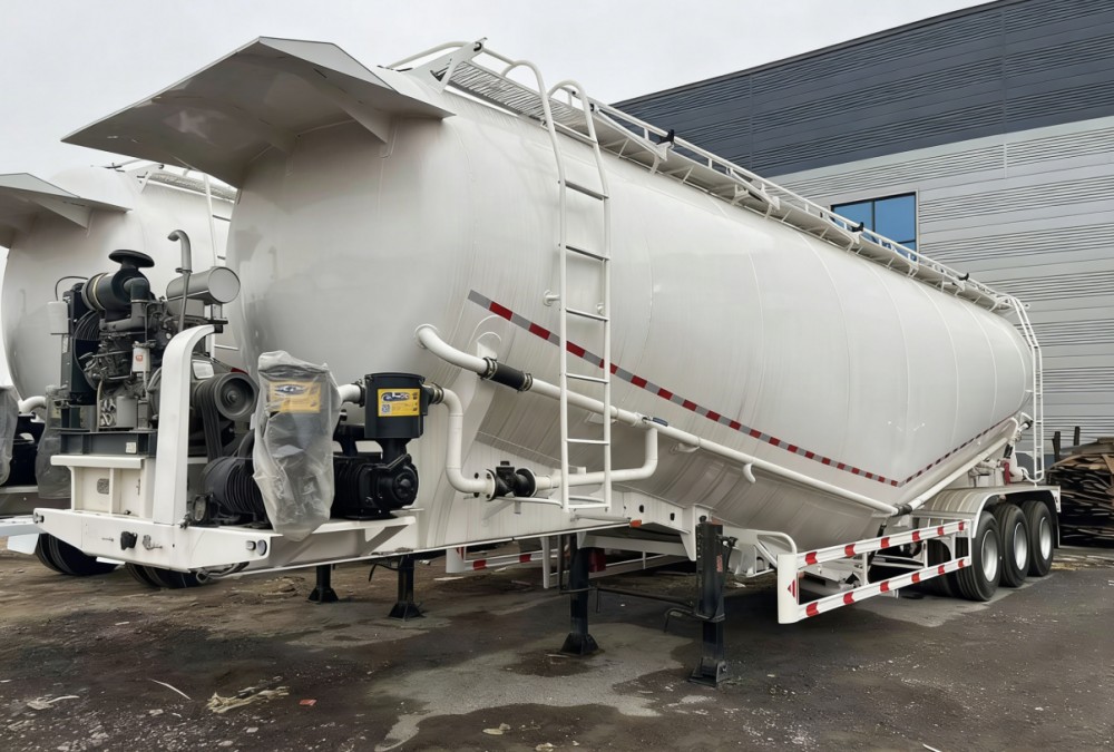 Cement tank trailer