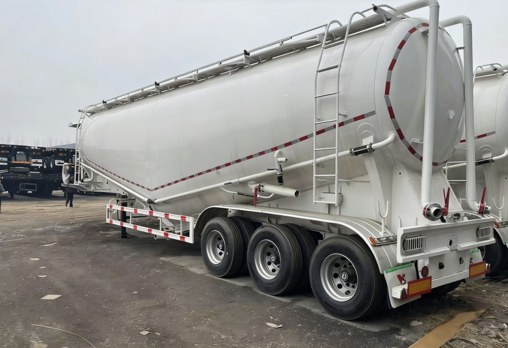 Cement tank trailer