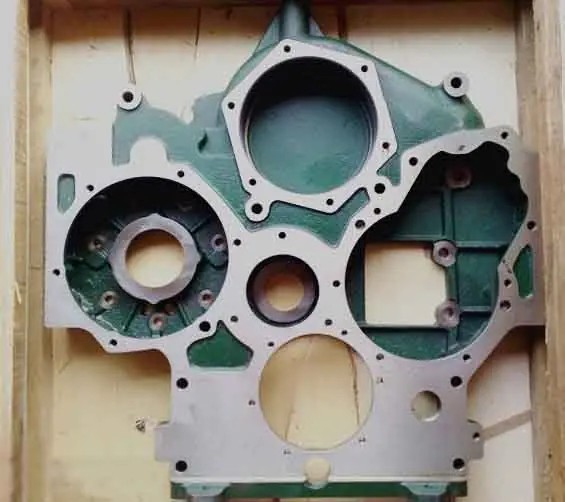 AZ1500010933, TIMING GEAR HOUSING, HOWO SPARE PARTS