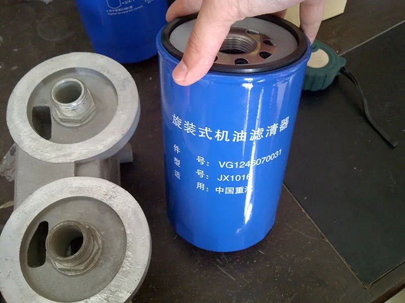 VG1246070031,-Oil-Filter, HOWO SPARE PARTS