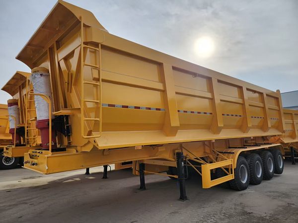 dump trailer right rear