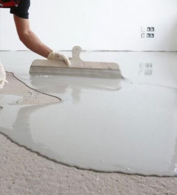 gypsum-based leveling mortar