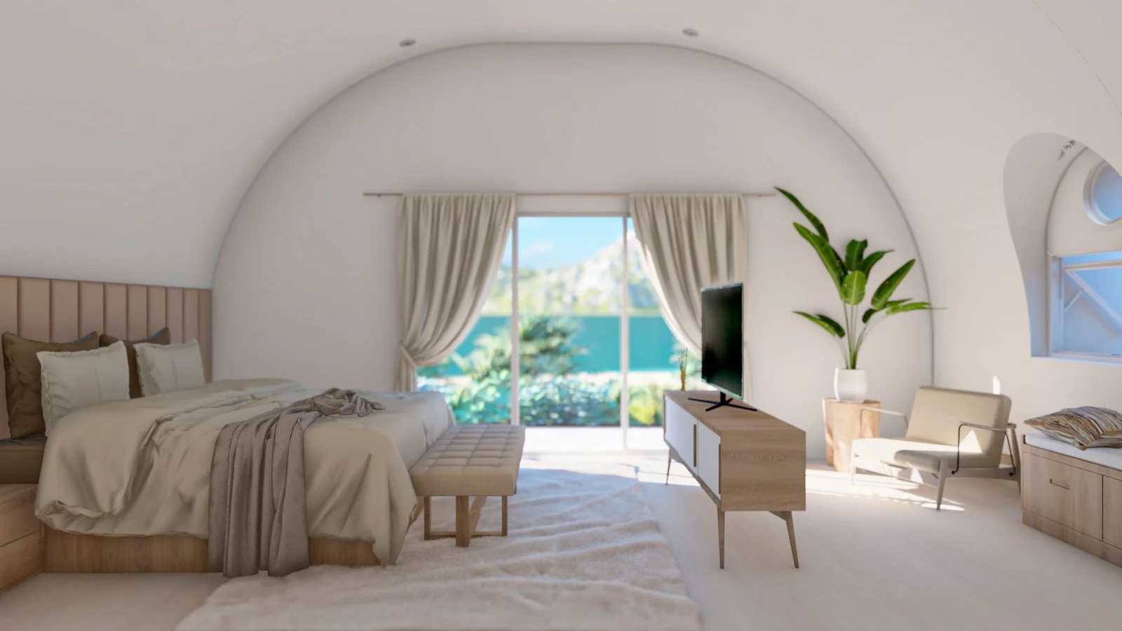 Duolaibao EPS Dome House - Cave-Style Modular Living