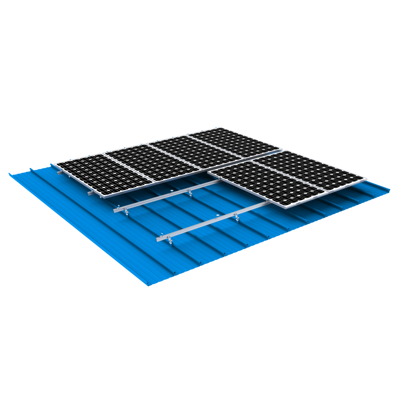 TonKor TSR-7 Series Sistema de Montaje Solar para Techo con Costura de Pie