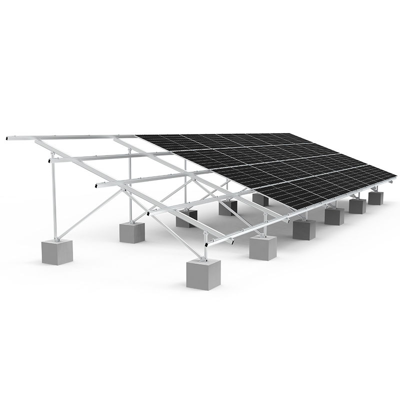 TonKor Montaje de Cimentación de Hormigón de Doble Pila de Aluminio