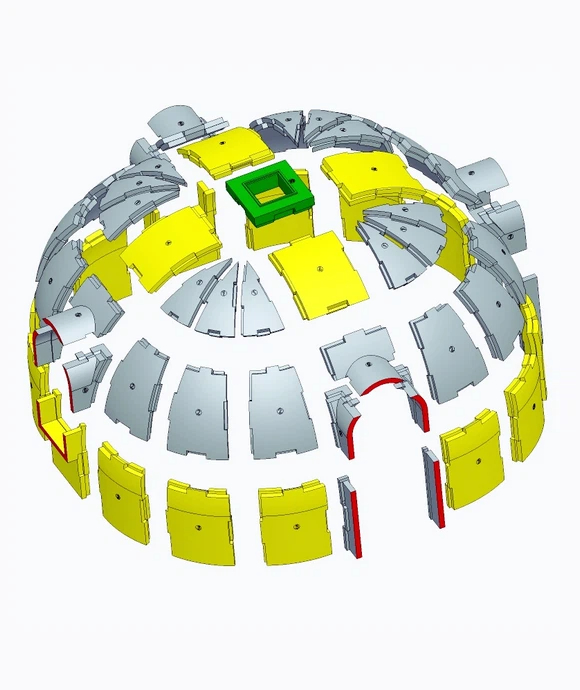 Durable Dome EPS Igloo House,The Future of Seismic Safety Passive Energy Efficiency