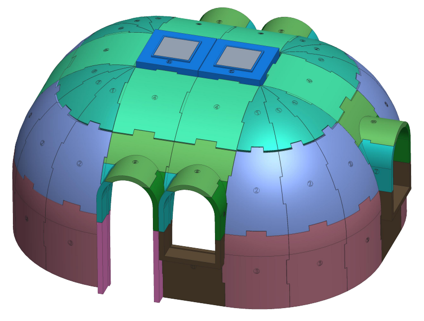 DuLaibao EPS Dome House: The Future of Construction with 70% Energy Savings and 15-Day Completion