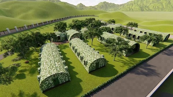 We can build barracks with super insulation performance for stationed officers and soldiers in extremely cold and high temperature areas.