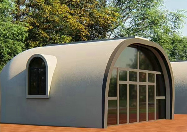 Dorebo 44 ㎡ cave style EPS dome house module house