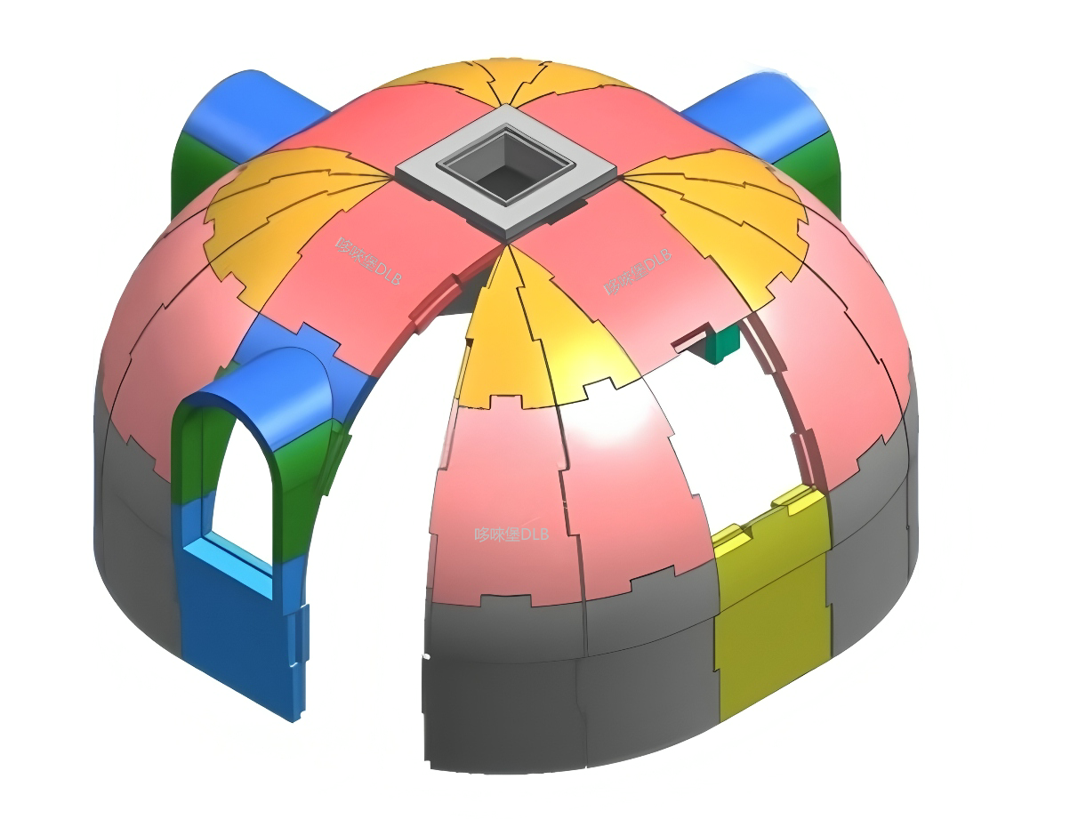 What is a Duo'ebao EPS Dome House and how is it different from regular container homes?