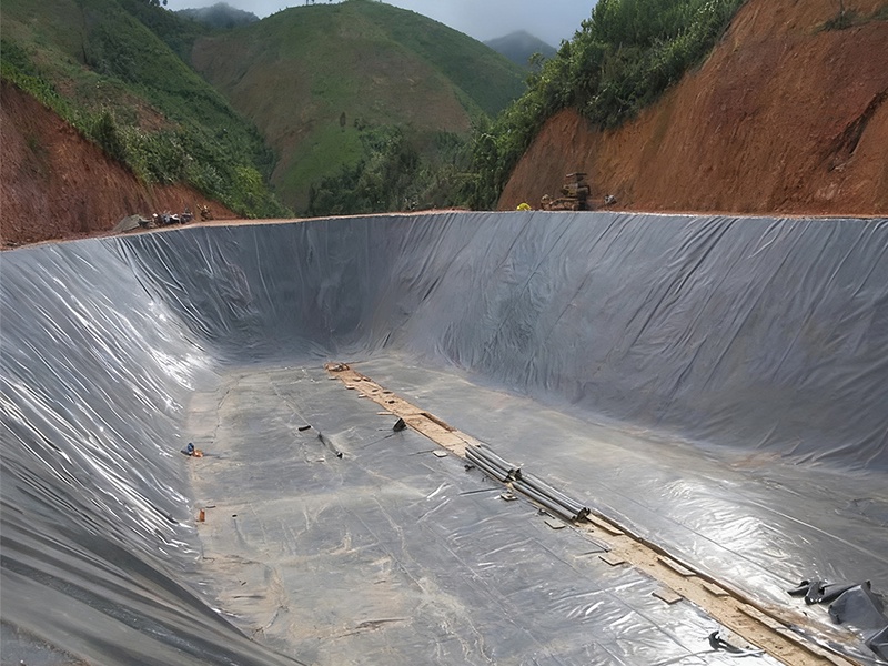 Application of geomembrane in mining