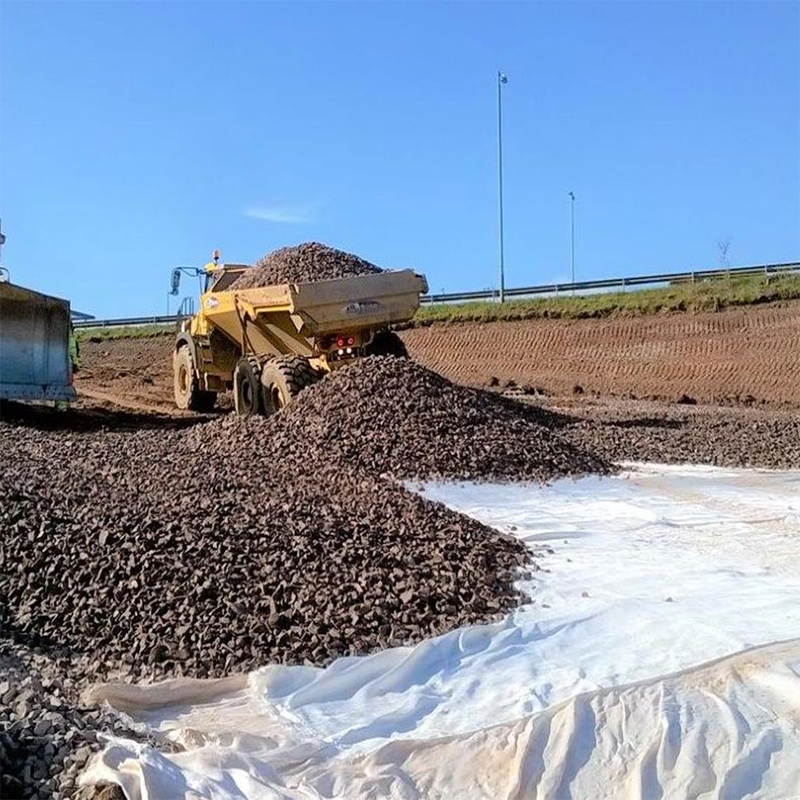Short-Filament Geotextile
