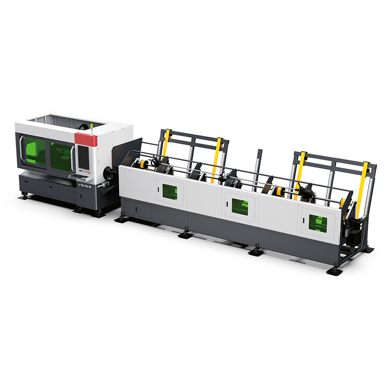 Metal Tube Fiber Laser Cutting Machine