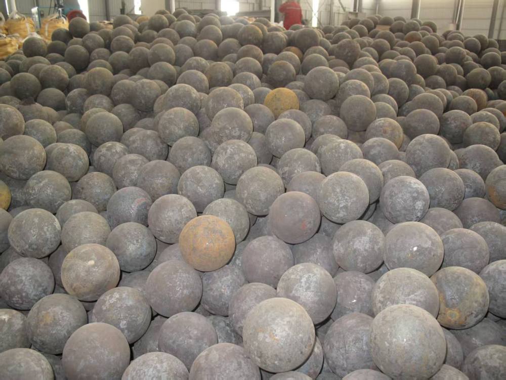 Forged steel balls