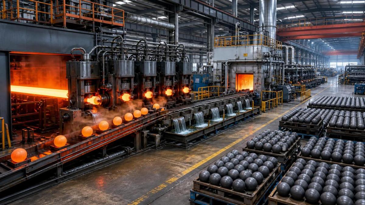 Forged Steel Ball Manufacturing Process