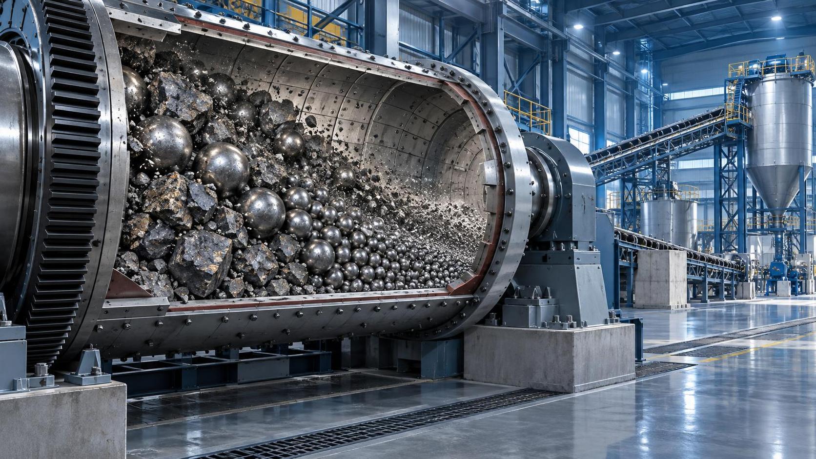 How Casting Ball Size Distribution Affects Grinding Throughput