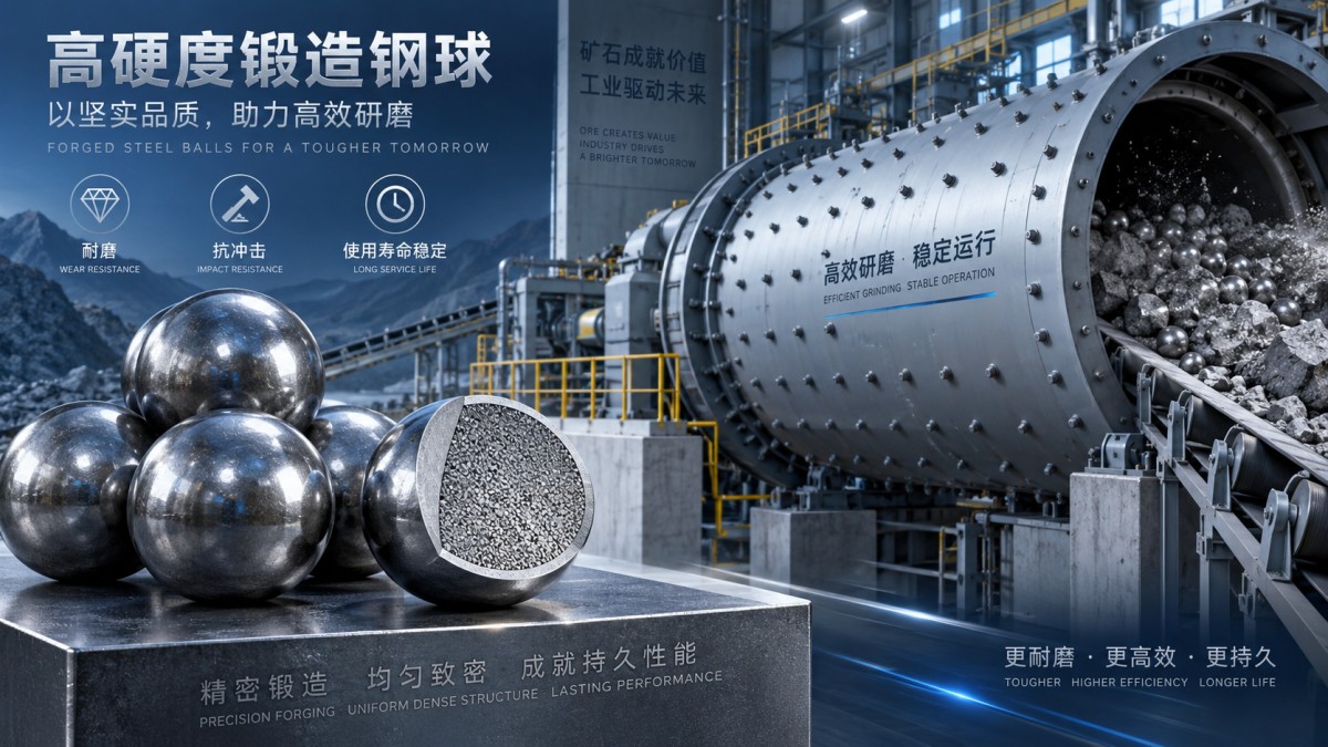How HRC 60 Forged Steel Balls Balance Hardness, Toughness, and Wear Life How HRC 60 Forged Steel Balls Balance Hardness, Toughness, and Wear Life