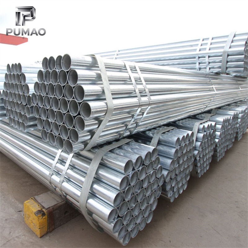 G550 Galvanized Steel Round Pipe