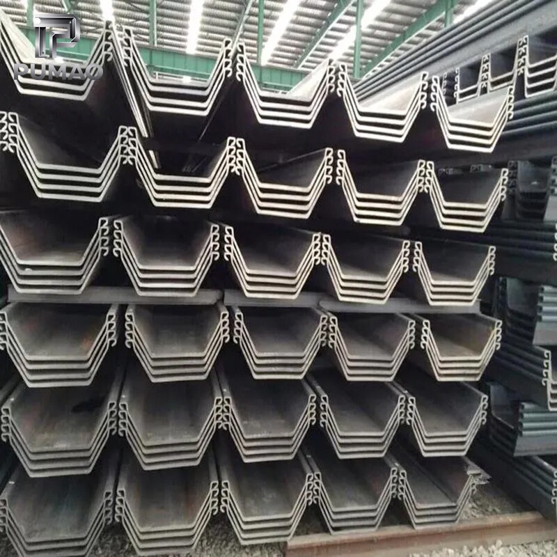 SM 400A SS490B U-Shaped Steel Sheet Pile
