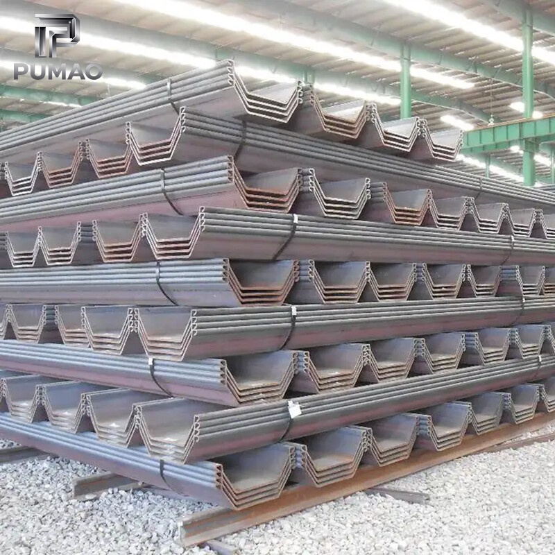 SM 400A SS490B U-Shaped Steel Sheet Pile