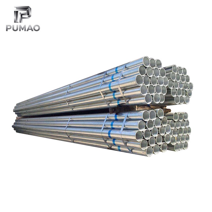Q195 Galvanized Steel Round Pipe