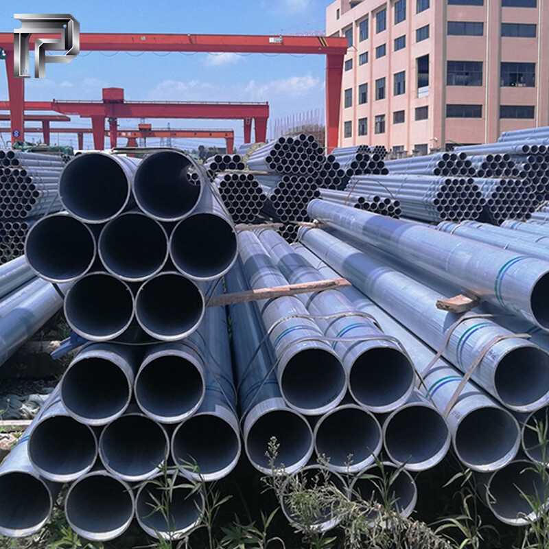 Q195 Galvanized Steel Round Pipe