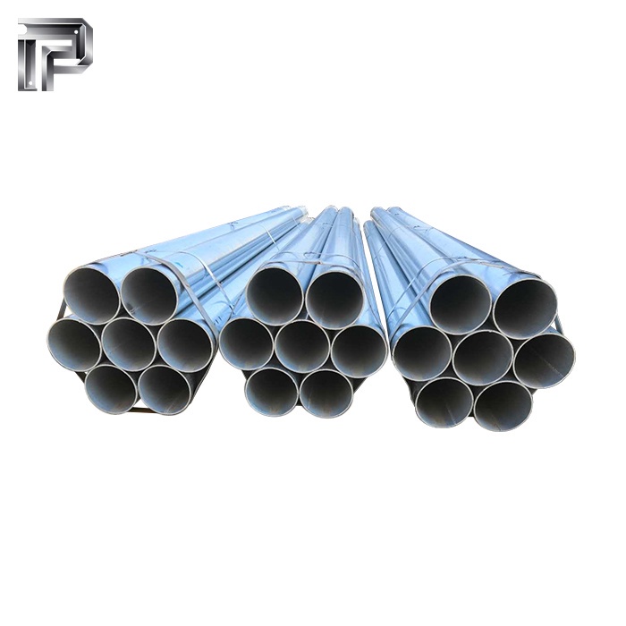 DX51D Galvanized Steel Round Pipe