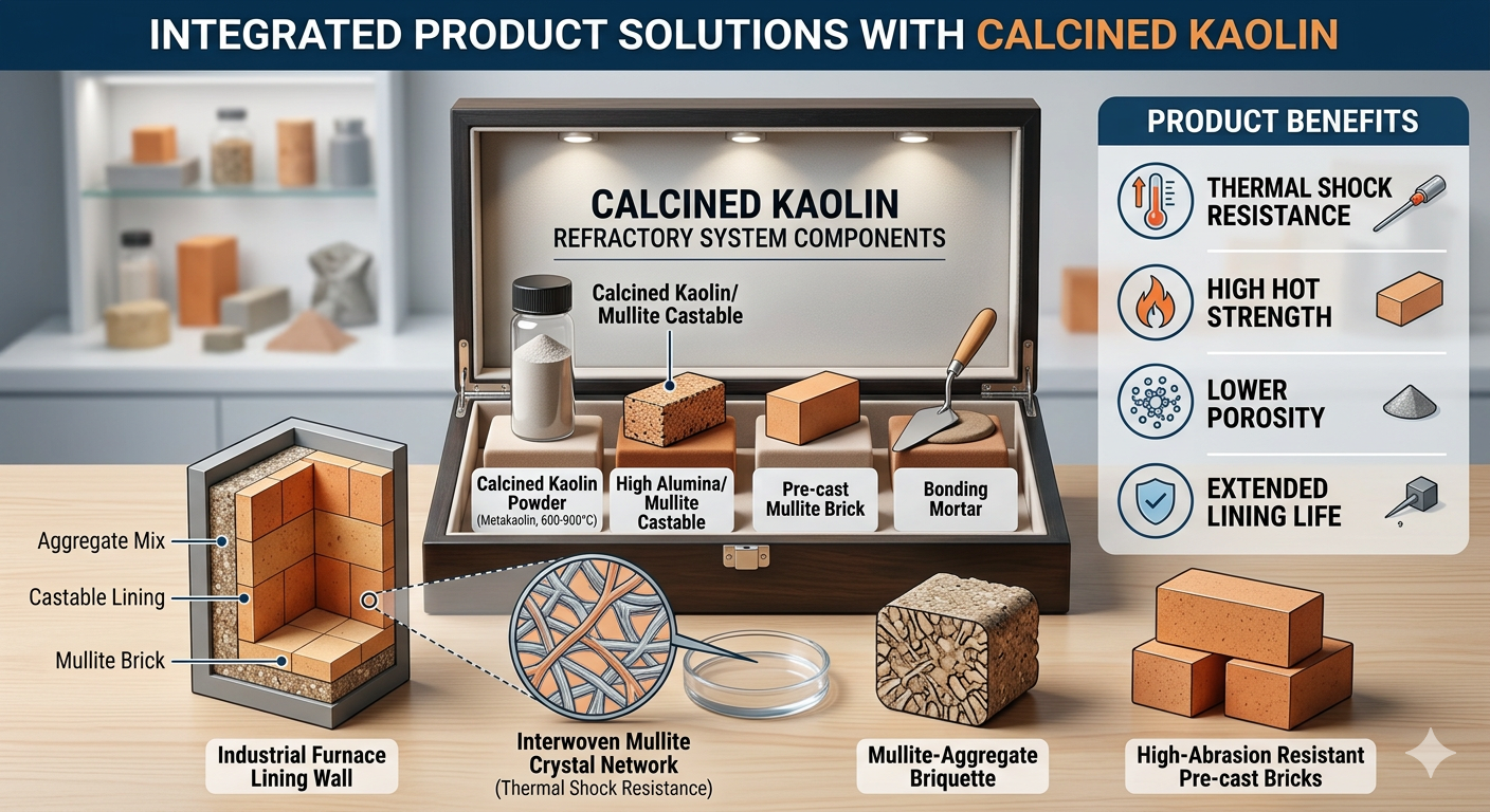 How To Use Calcined Kaolin in Refractories