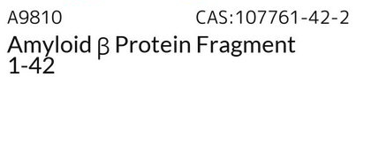 Amyloid β-Peptide (1-42) (human)