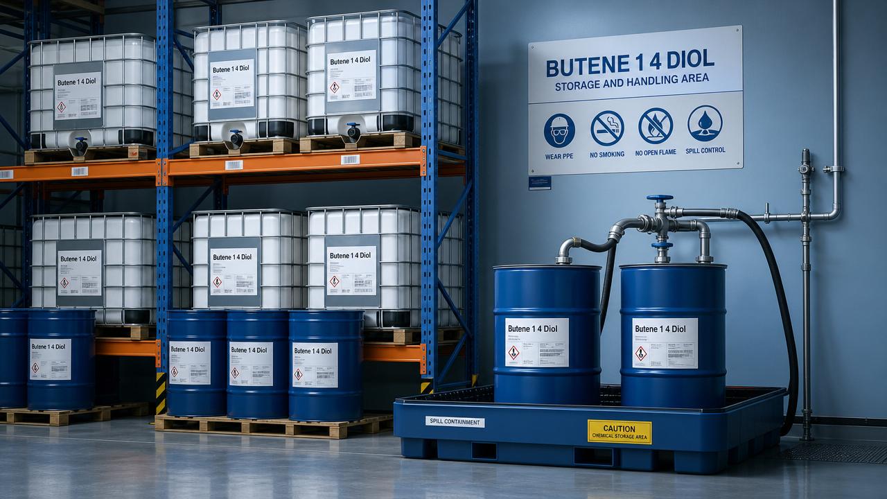 Butene 1 4 Diol Handling News: Common Storage and Safety Mistakes