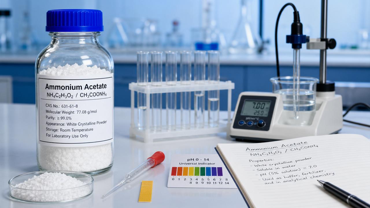 Ammonium Acetate Formula: Common Mix-Ups and How to Read It Correctly