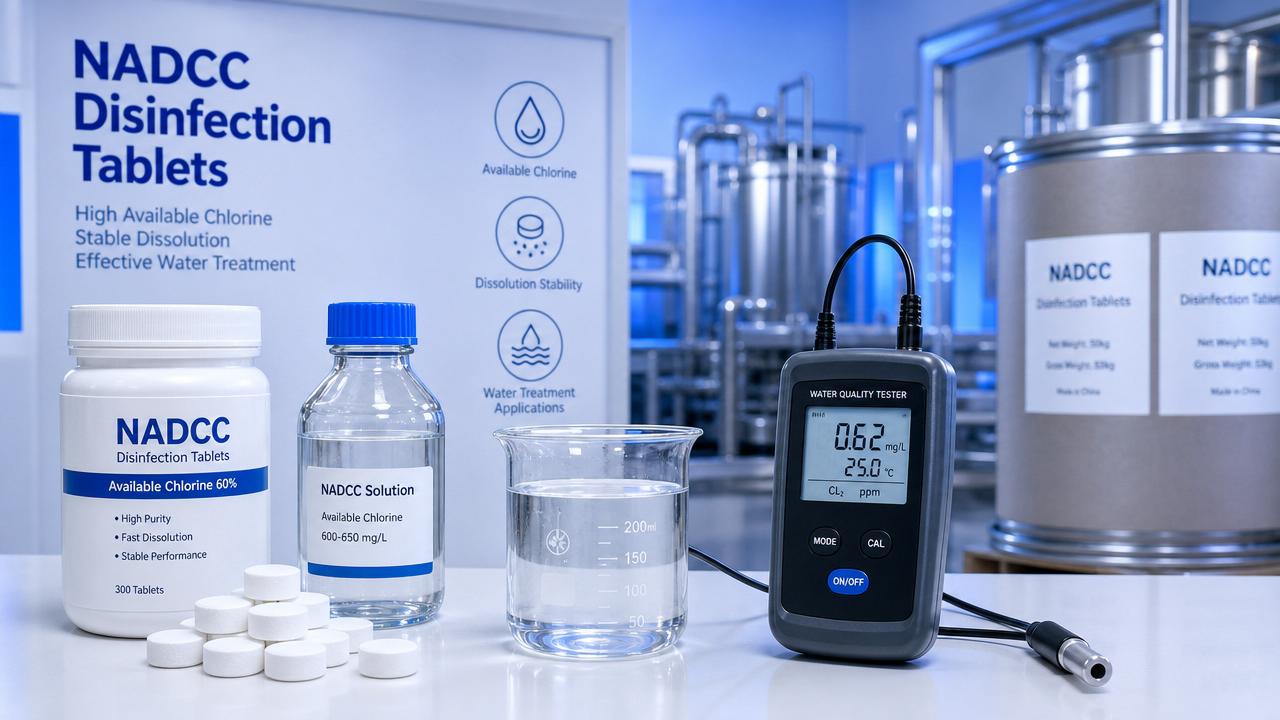 How to Evaluate Sodium Dichloroisocyanurate (NADCC) for Water Disinfection