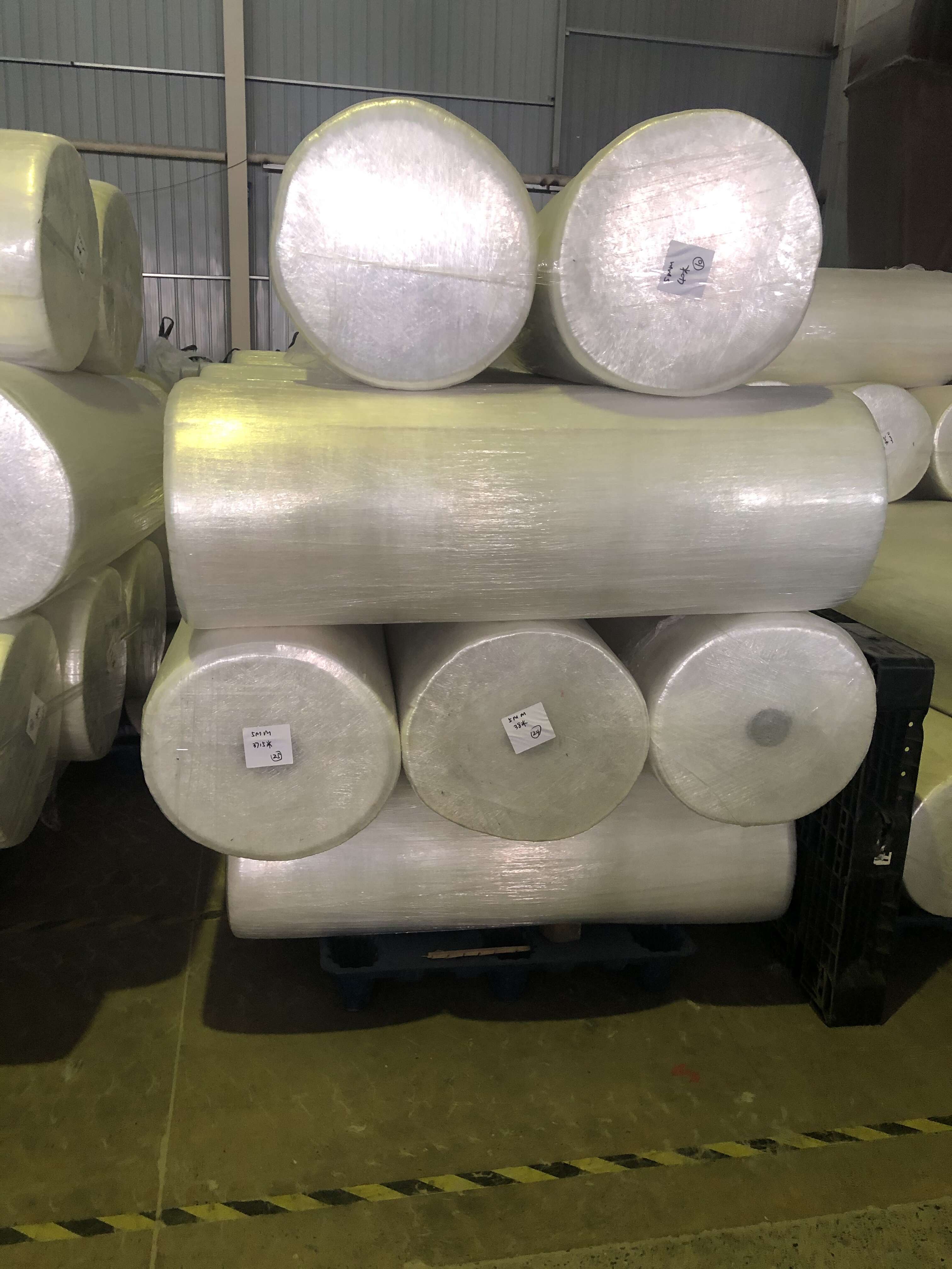 Marine Fiberglass Chopped Strand Mat Class A1 Fire-Resistant Nano-Aerogel Insulation Blanket – Flexible, Waterproof Thermal Insulation Mat for Industrial Piping
