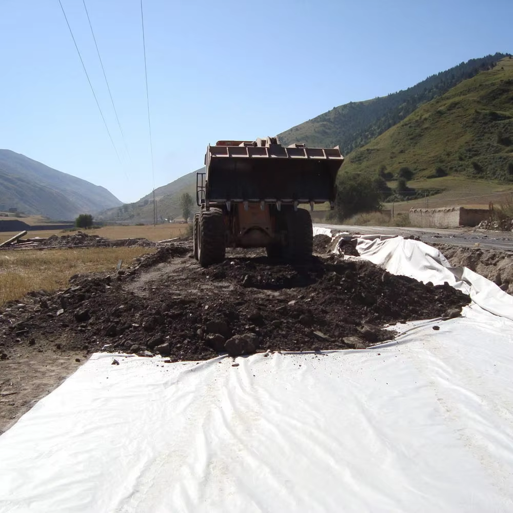 Industrial geotextiles non woven geotextile drainage fabric