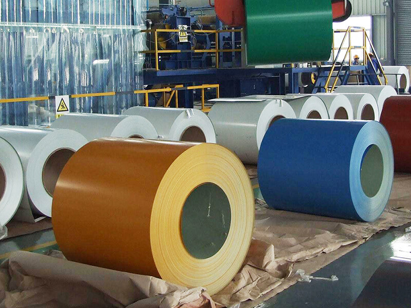 Color-coated steel coil