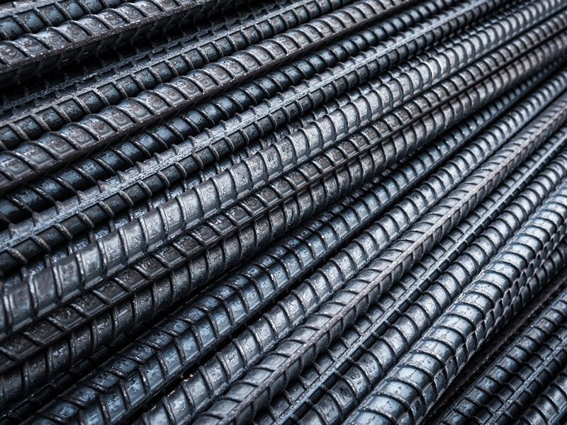 20ft container of 6m steel rebar